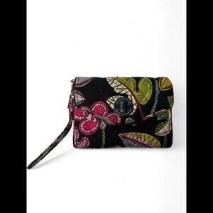 Vera Bradley Moon Blooms Women’s Turn Lock Wallet EUC